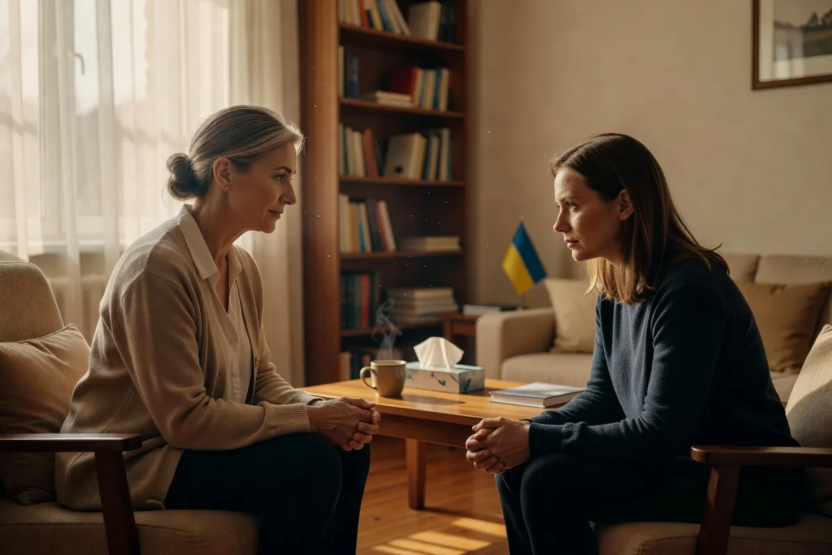 Groupe de parole pour réfugiées ukrainiennes en France