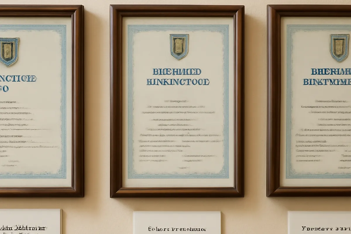 Diplôme universitaire ukrainien et dossier de traduction assermentée