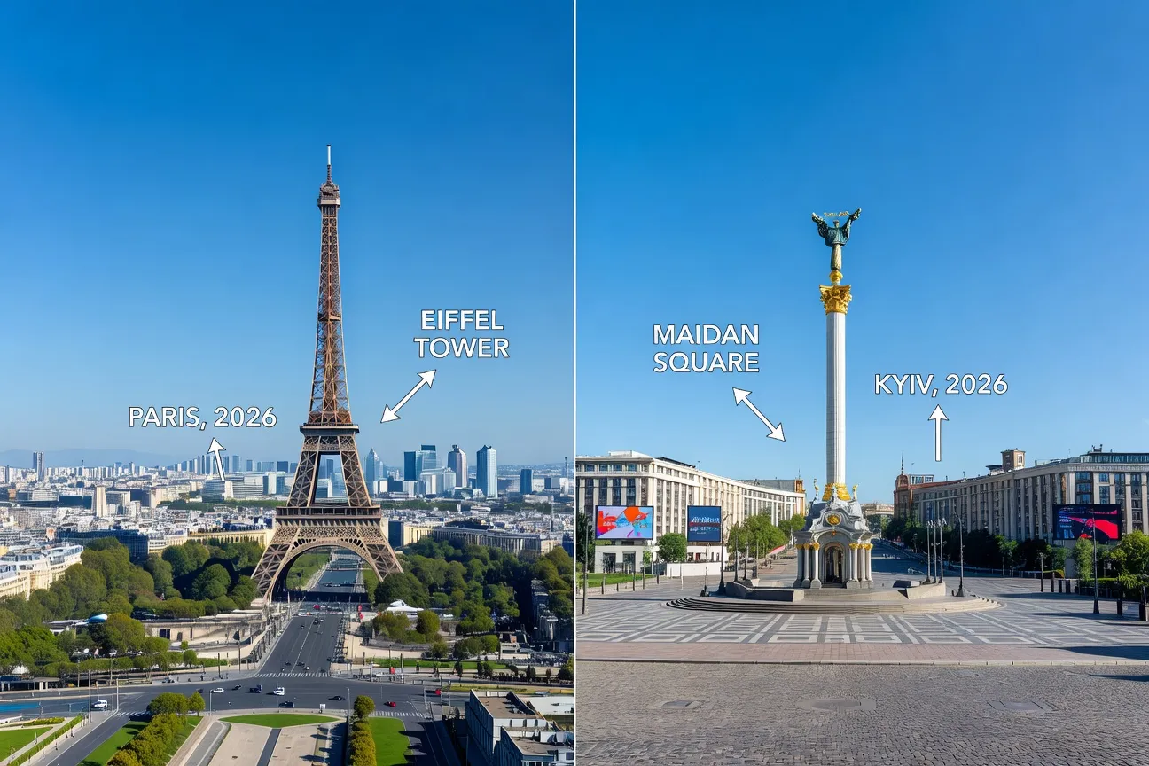 Ukraine et France en 2026 : superficie, population, économie — comparaison complète en 12 points